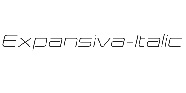 Expansiva-Italic Logo