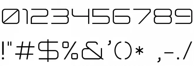 Expansiva Font OTHER CHARS