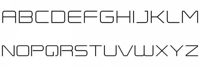 Expansiva 字体 大写