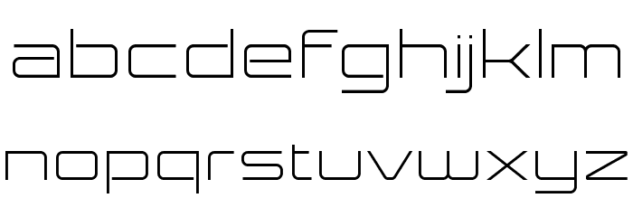 Expansiva Font LOWERCASE