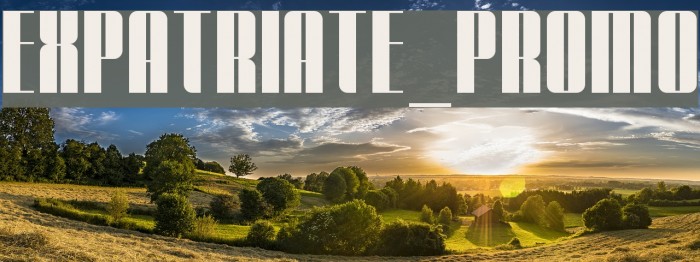 Expatriate_Promo Font examples