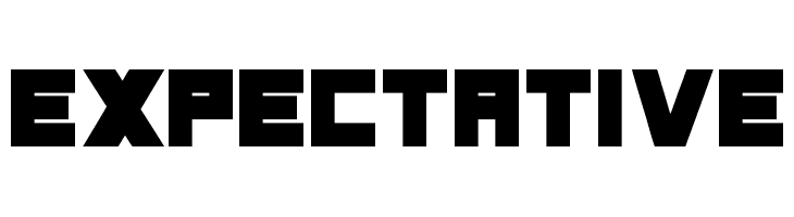 Expectative  Скачать бесплатные шрифты