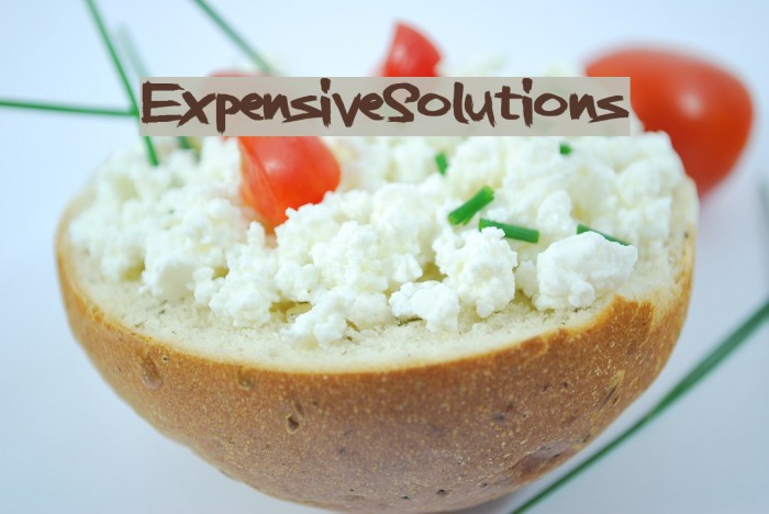 ExpensiveSolutions Font examples