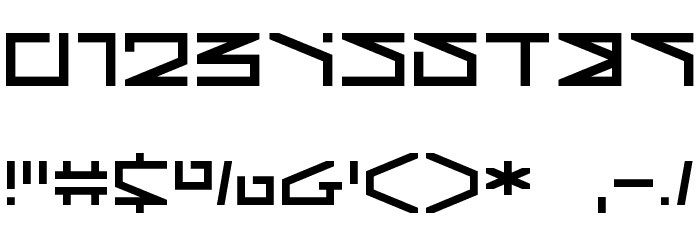 Experi Font OTHER CHARS