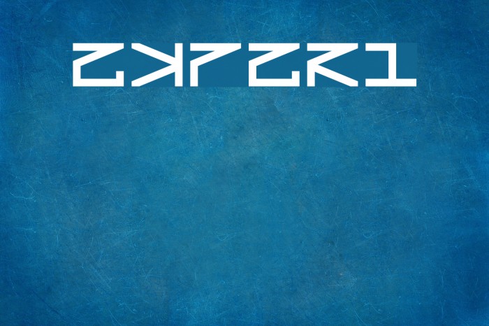 Experi Font examples
