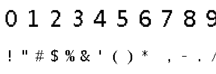Experiment Ngesti Regular Font OTHER CHARS