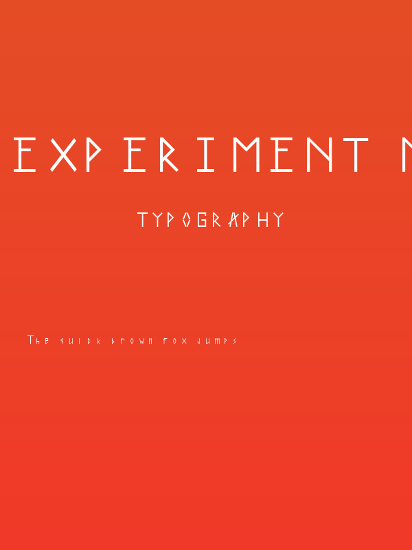 Experiment Ngesti Regular Poster