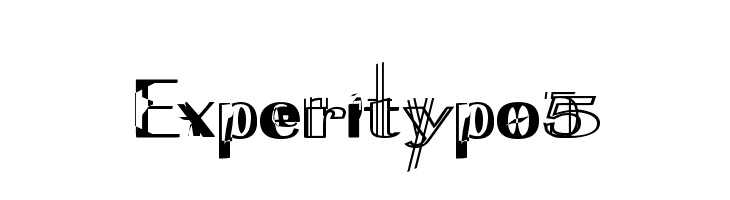Experitypo5  Frei Schriftart Herunterladen