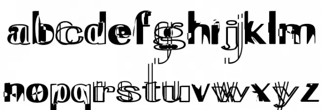 Experitypo5 Font LOWERCASE