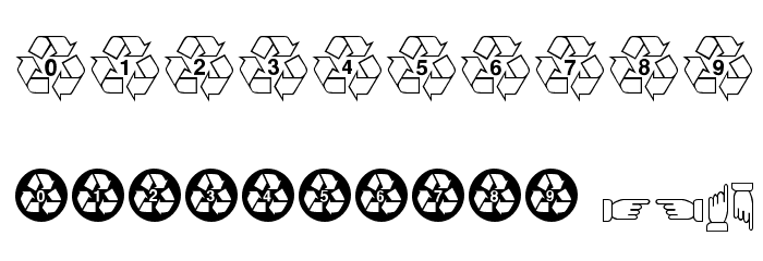 Expert Dingbats Normal Font OTHER CHARS