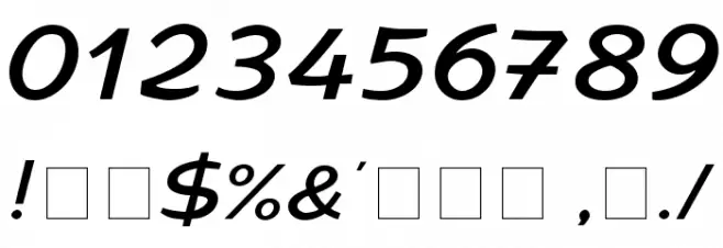 Expert Elite Normal Шрифта ДРУГИЕ символов