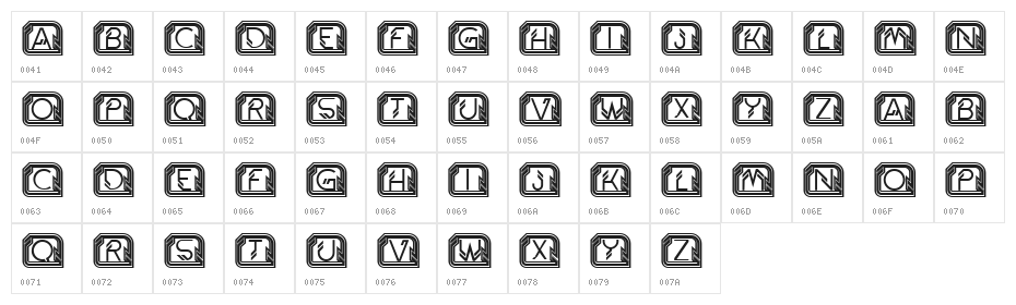 Expert Regular Character Map