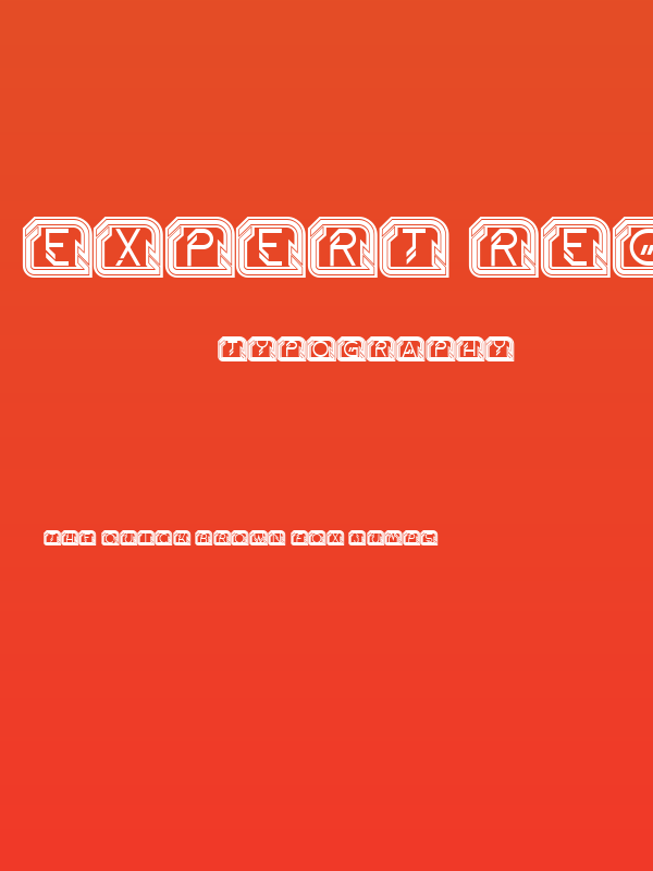 Expert Regular Poster