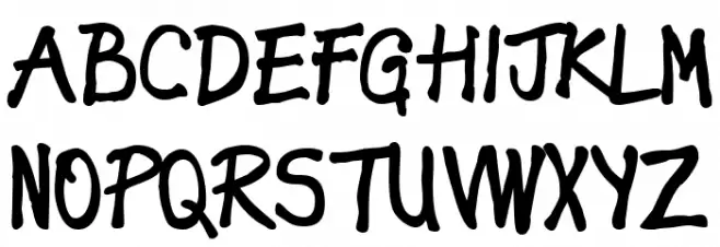 Expletive Deleted Schriftart Groß