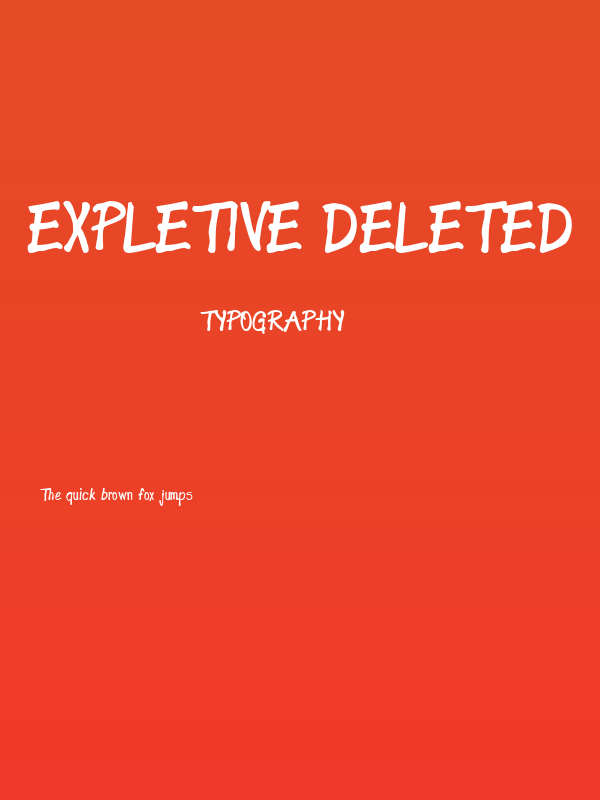 Expletive Deleted Poster