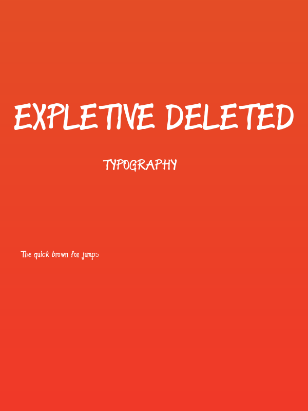 Expletive Deleted Poster