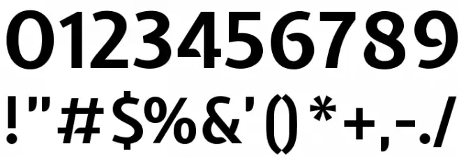 Expletus Sans Bold Font OTHER CHARS