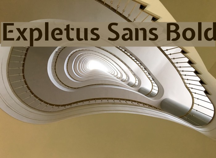 Expletus Sans Bold Font examples