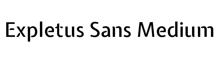 Expletus Sans Medium Font