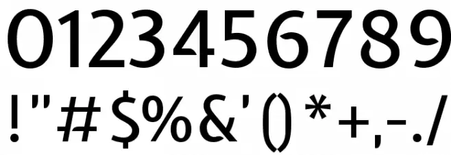 Expletus Sans Medium Font OTHER CHARS