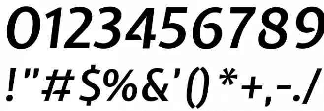 Expletus Sans SemiBold Italic