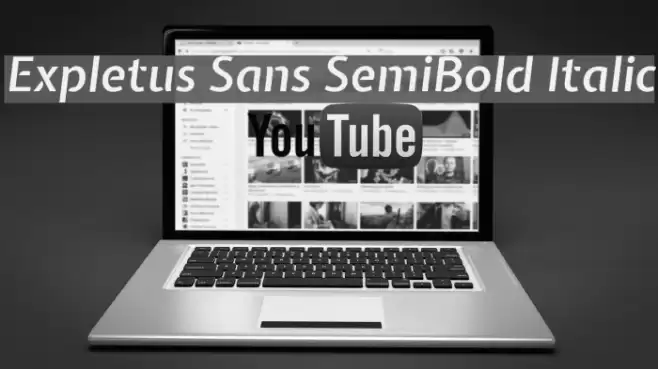 Expletus Sans SemiBold Italic examples