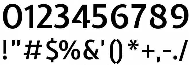 Expletus Sans SemiBold Font OTHER CHARS