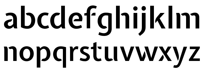 Expletus Sans SemiBold Font LOWERCASE