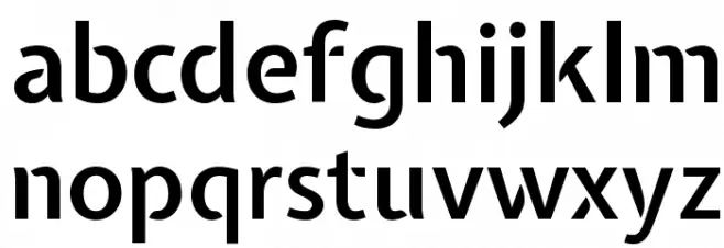 Expletus Sans SemiBold फ़ॉन्ट लोअरकेस