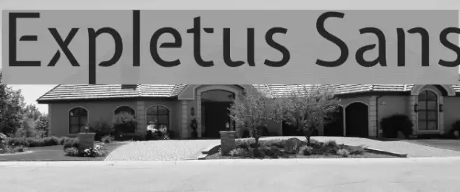 Expletus Sans Font examples