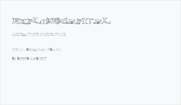 ExplodedCapital Business Card