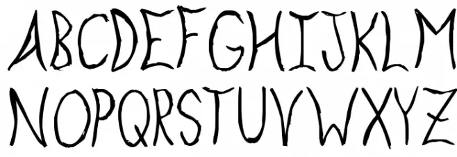 Exploding Sheep Font LOWERCASE