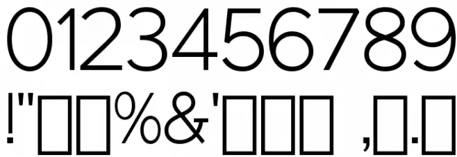 Explogos - Demo Font OTHER CHARS