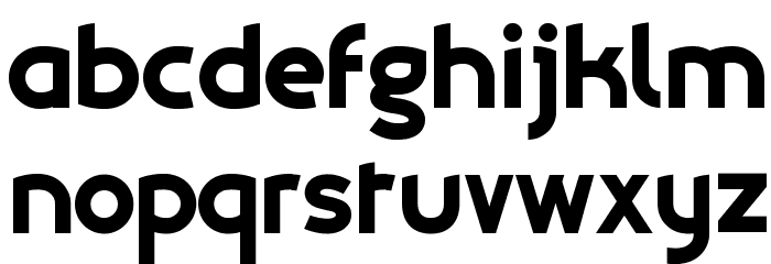 Explora Font LOWERCASE