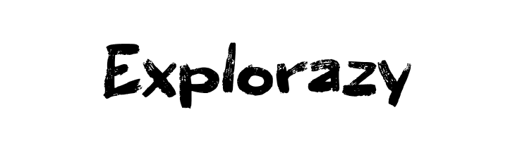 Explorazy  免费字体下载