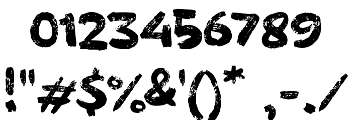 Explorazy Font OTHER CHARS