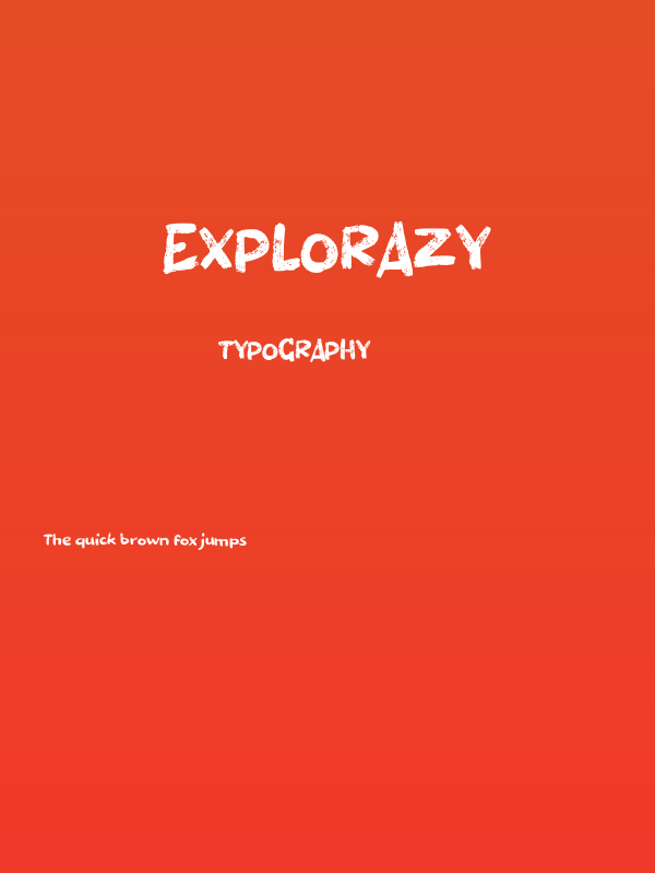 Explorazy Poster