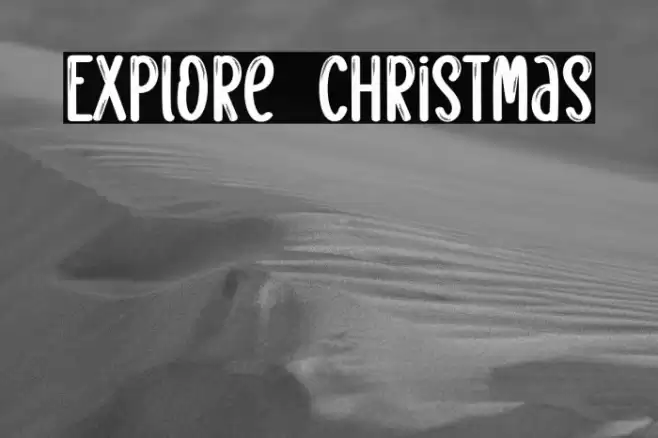 Explore  Christmas خط examples