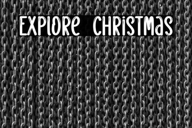 Explore  Christmas خط examples