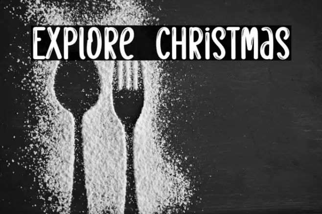 Explore  Christmas خط examples
