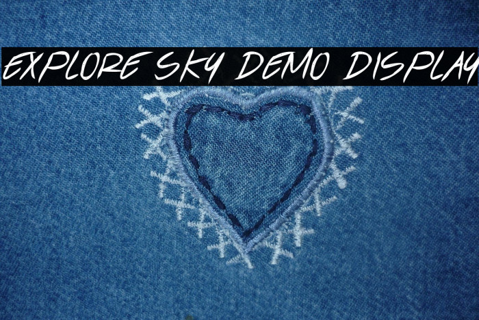 Explore Sky Demo Display Example 3