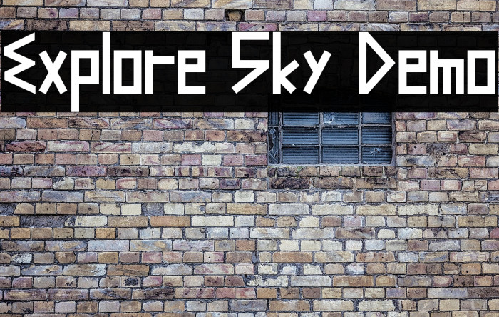 Explore Sky Demo Example 1