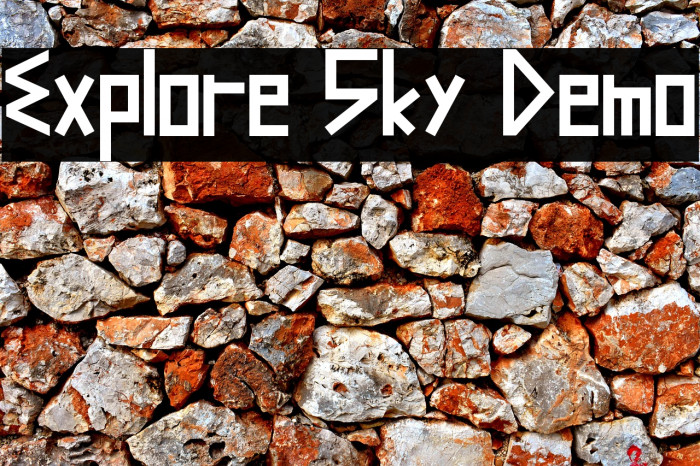 Explore Sky Demo Example 2