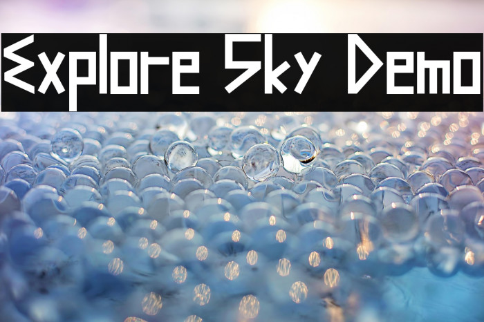 Explore Sky Demo Example 3