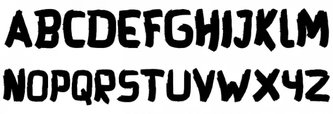 Explore Font UPPERCASE