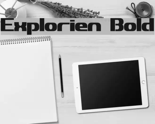 Explorien Bold Example 2