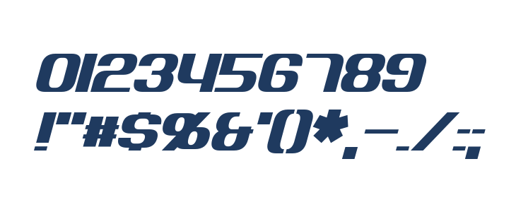 Explorien Italic Other Characters