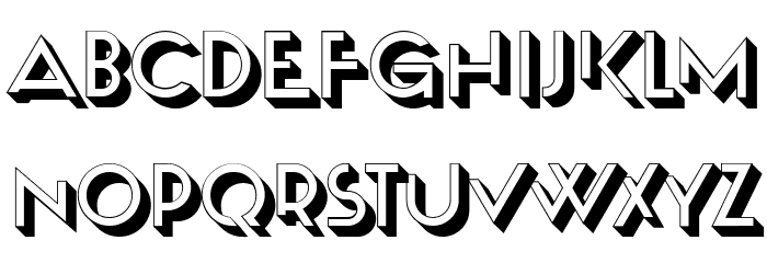Explosion 3D Font OTHER CHARS