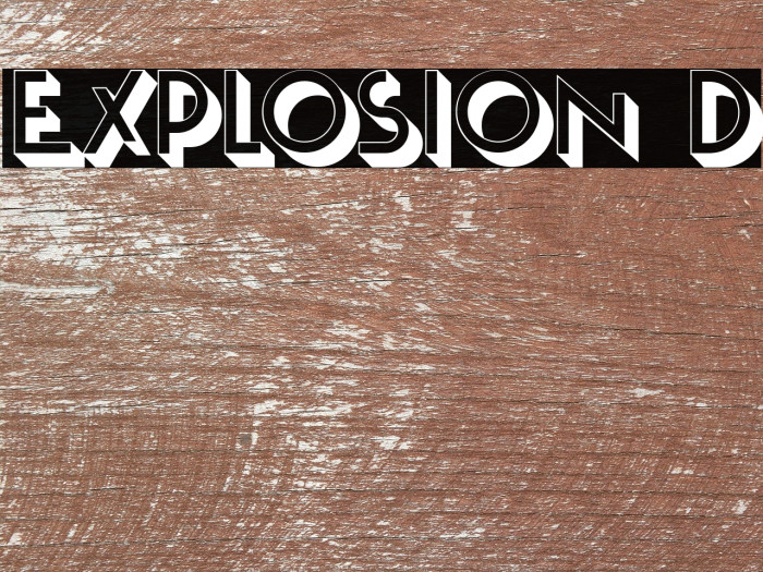 Explosion 3D Example 2