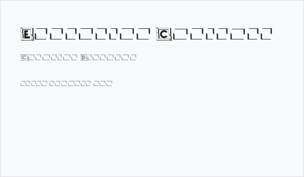 Explosion Capitals Business Card